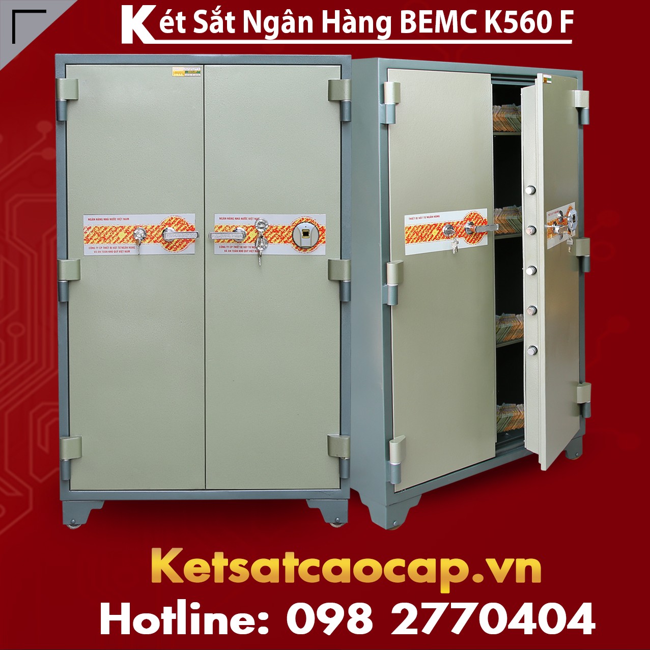 két sắt bảo mật ka181v